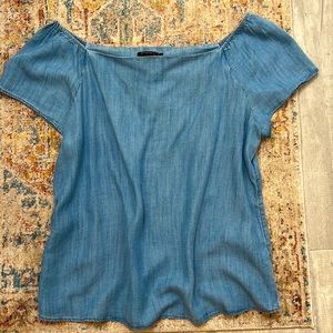 Banana Republic Chambray Top